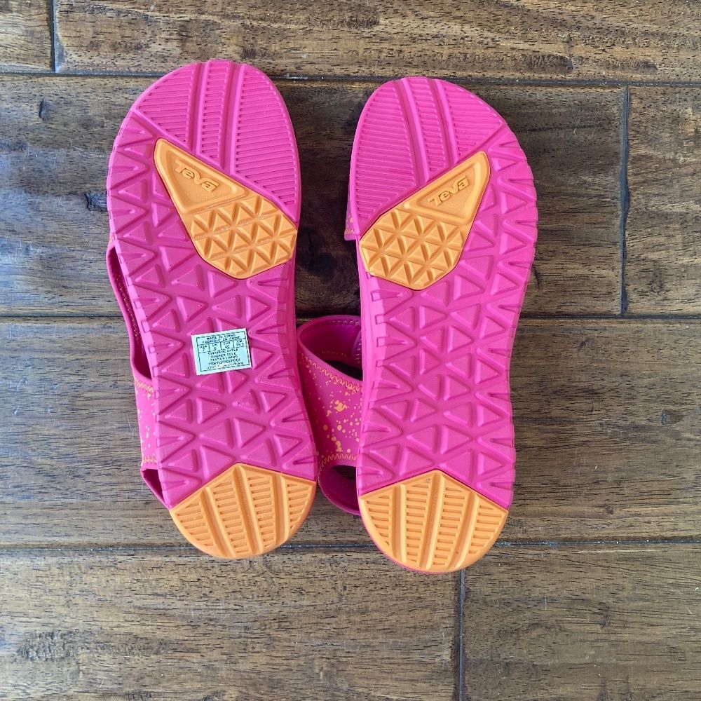 Teva Tidepool Sport Sandal Pink/Coral Womens 7 Hiking Beach Outdoors - Picture 9 of 11